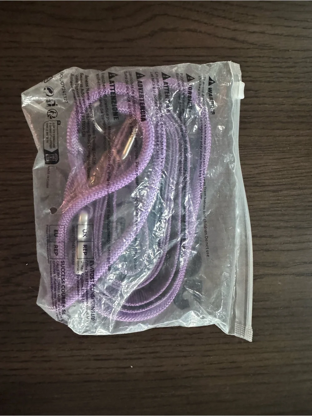 BRAND NEW Joytale Reflective Purple Dog Leash with D-Ring - 15-40 lbs - Picture 8 of 8